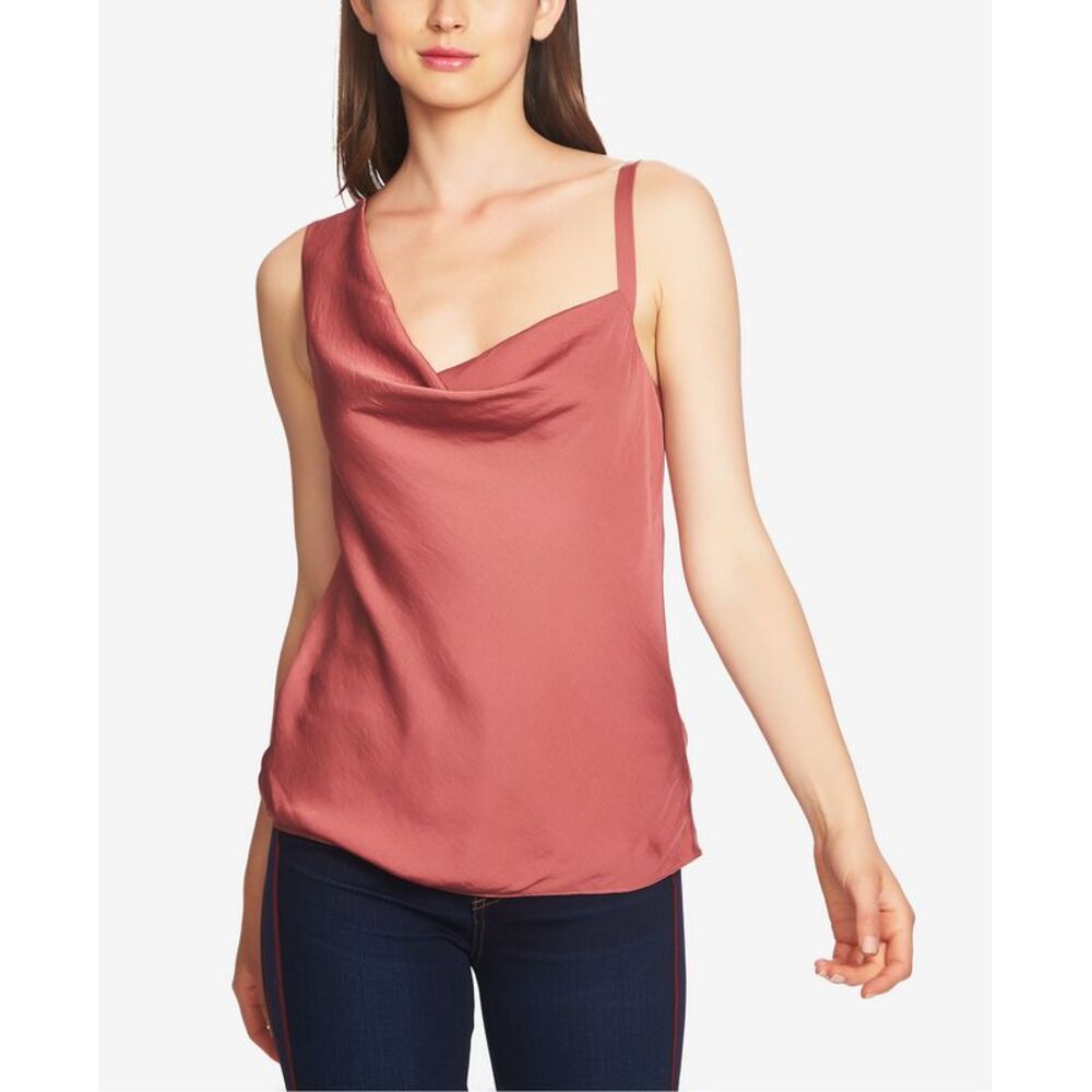 1.State Cowl Neck Single Strap Camisole